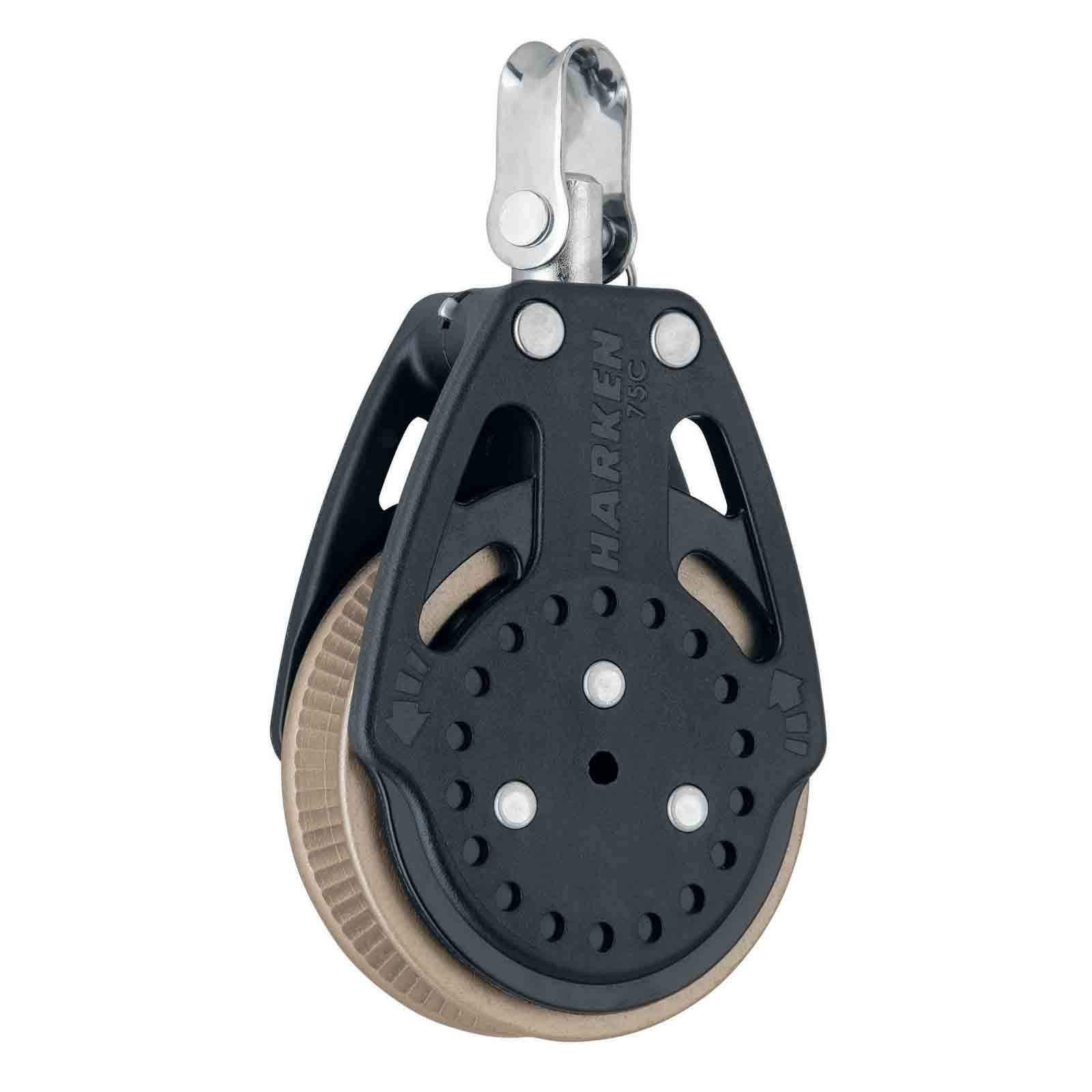 Harken 75mm Ratchamatic Block 'Power3' (1,5x Grip)